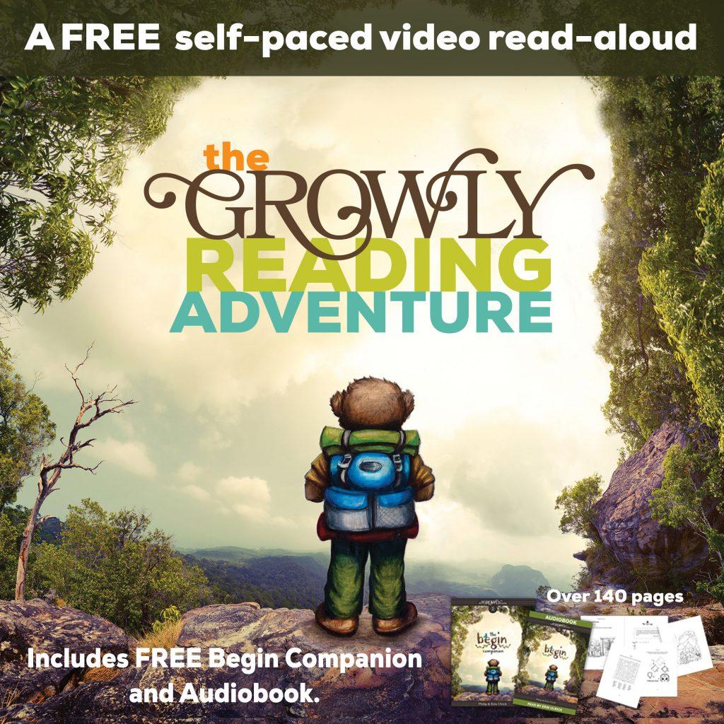 The Self-Paced Growly Reading Adventure